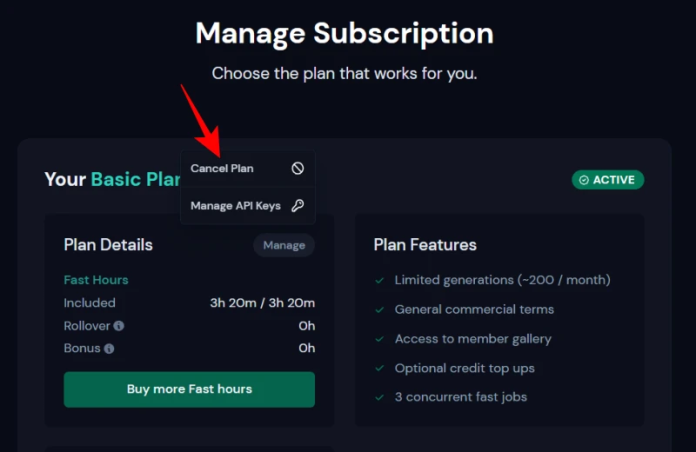 How to Cancel Midjourney Subscription