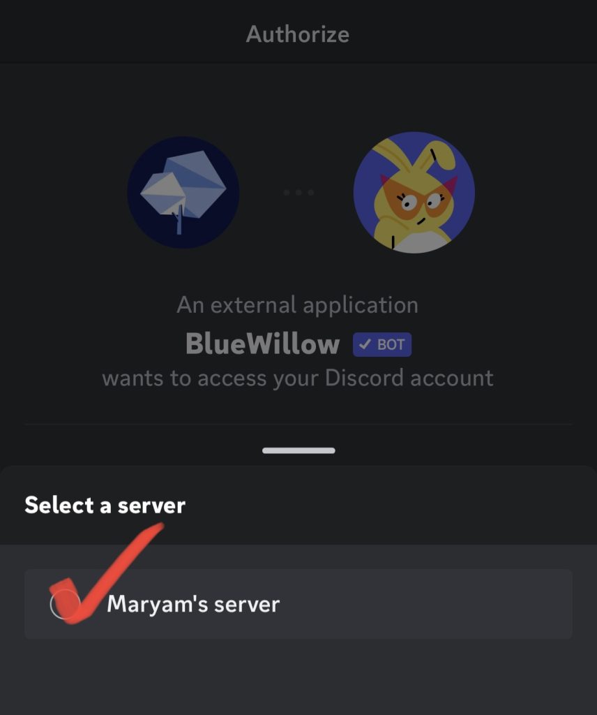 Bluewillow Server