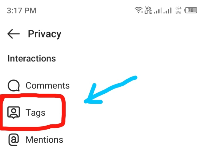 Allow People to Tag You on Instagram - Tags