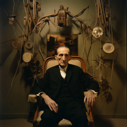 Marcel Duchamp Midjourney