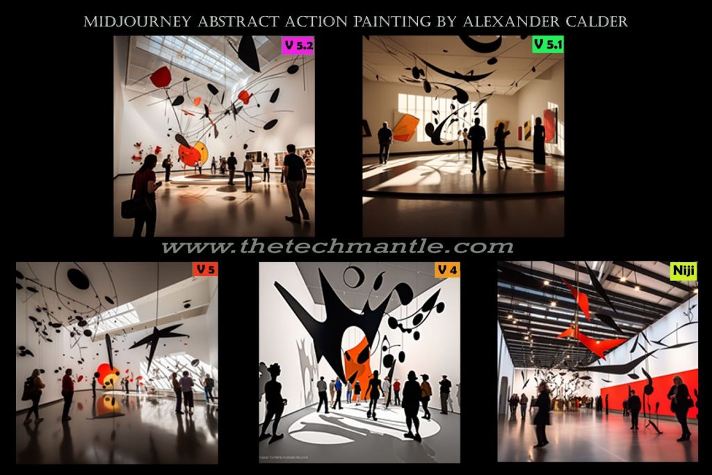 Midjourney Abstract Art Style Prompts By Alexander Calder