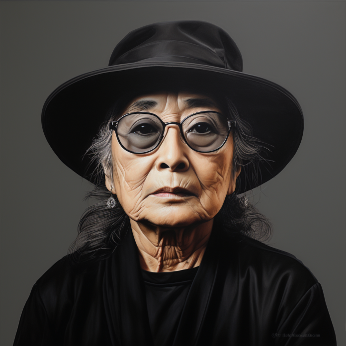 Yoko Ono Midjourney