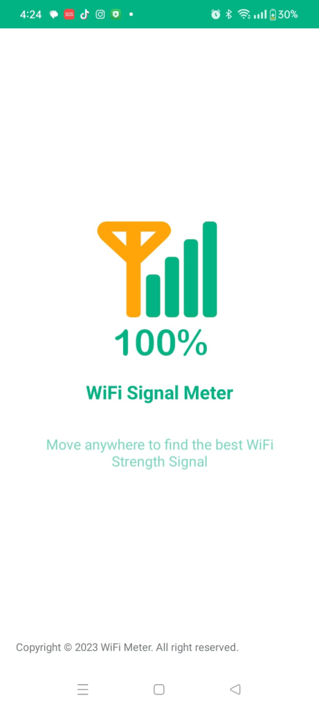 WiFi Signal Meter