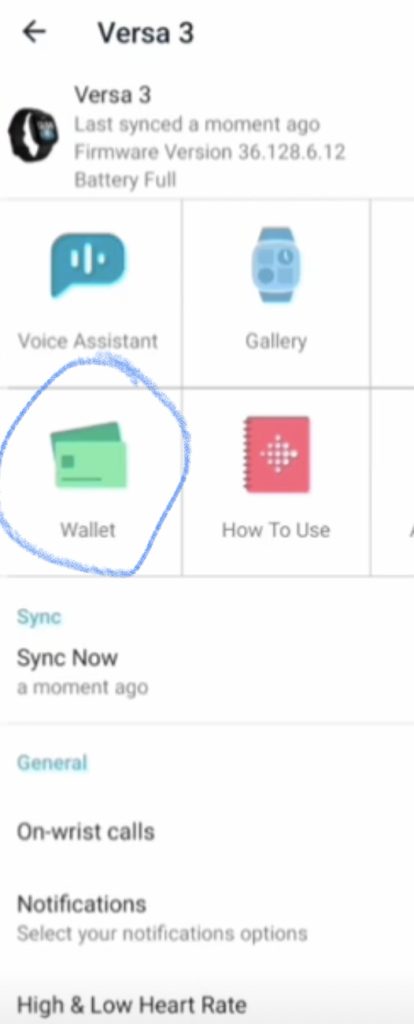 Fitbit Pay Profile Picture Verse 3Wallet ICon