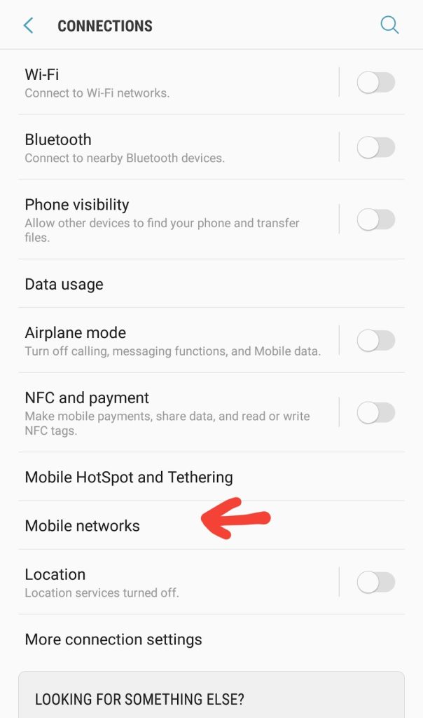Select Mobile Network