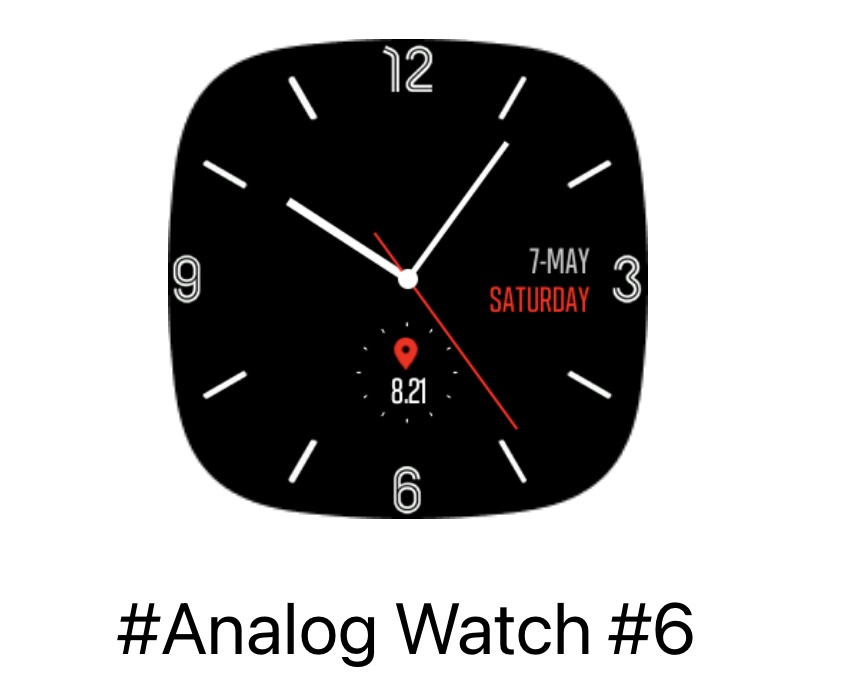 #Analog Watch #6